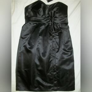 Max & Cleo Black Strapless Dress